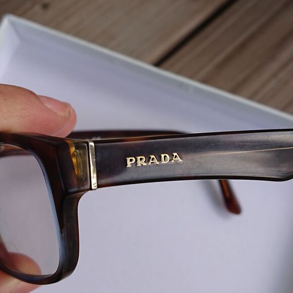 Prada Eyeglasses vpr 16m 53 16 zxa 101 140- FRAME ONLY - Picture 9 of 10